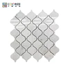 Customized New Design Lantern Shape Marble Bathroom Floor Tile