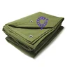 900gsm hemp waterproof fireproof uv protection waxed pvc coated soundproof canvas tarpaulin for tent machine fabric sale