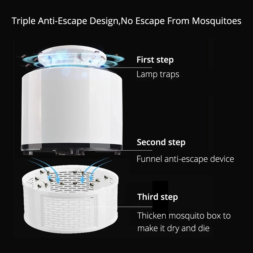 ultrasonic pest repeller USB insect killer ultrasonic mosquito killer mosquito killer lamp