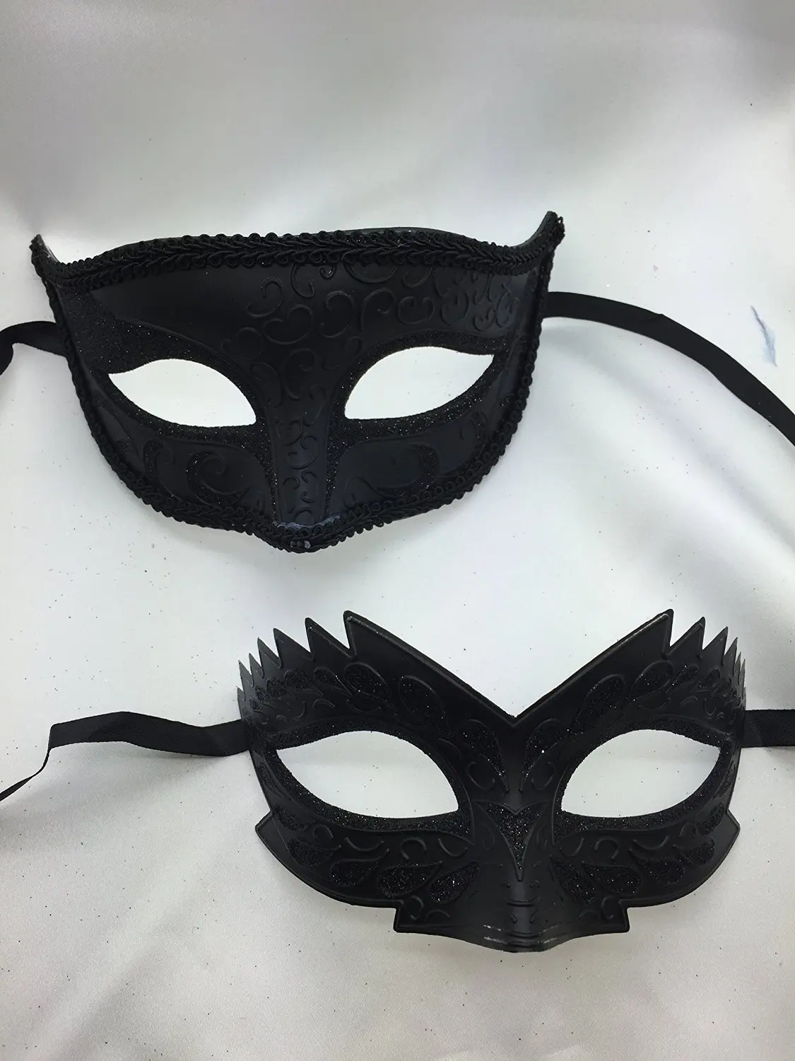 mens black mardi gras mask