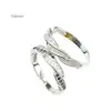 The newest design wholesale cheap price custom value jewelry female wedding commitment couple diamond 925 pure silver ring