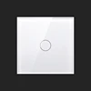 FIKO Hotel Room Host Control Series 86 White Steel Glass Smart One Touch Switch Capacitor Wall Control Switch LED