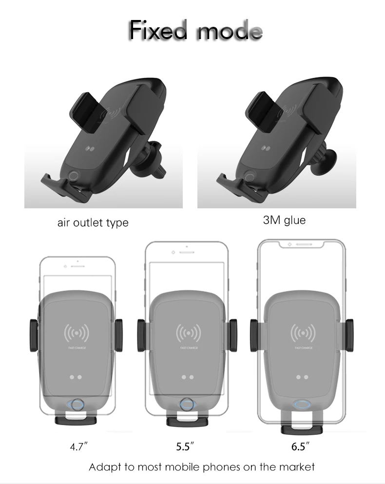 KC Certified Wireless Car Charger