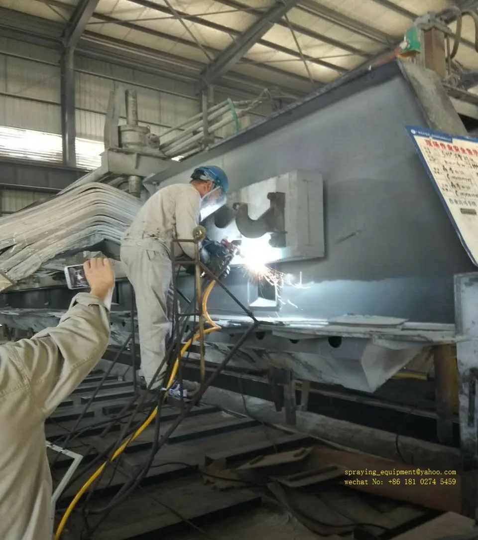 Nickel chromium alloy coating arc spray machine
