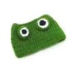 Adorable Pet Funny Hat Cartoon Frog Shape Pet Cap Weaving Puppy Headgear Cat Hat