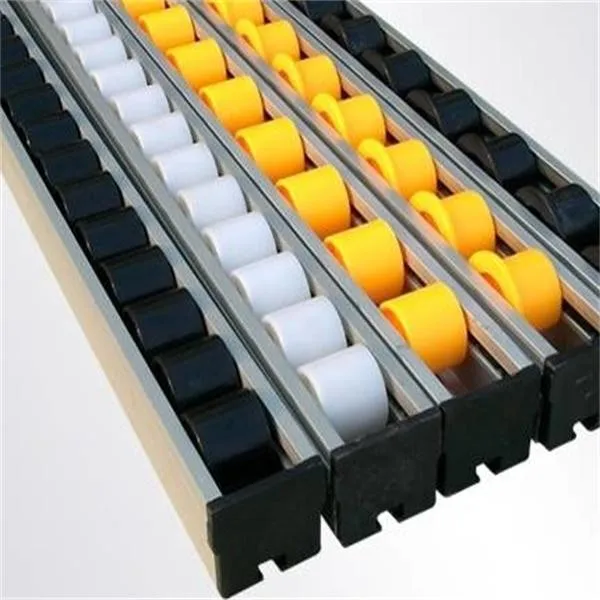 Black Esd Plastic Wheel Roller Tracksmall Conveyor Belt Roller Track