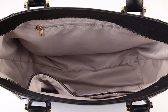 5212-Black color wholesale price factory 2016 big size satchel bags