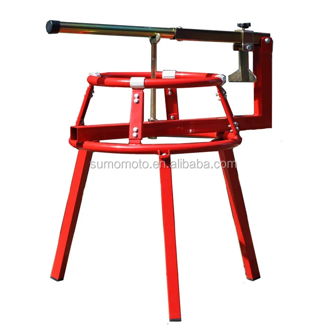 Steel Motorcycle Wheel Changer Tire Changer Tire Bead Breaker With Legs