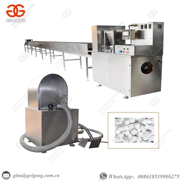 Cube Brown Sugar Making Machine Crystal Lump Sugar Making Machine