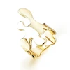 Internet Sensation Hits New Style Gold Irregularity Shape Ring