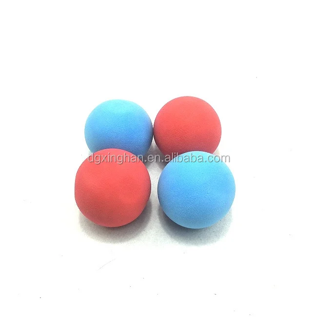 Red And Blue Color 60mm Diameter Ball Gun Shooting Eva Foam Balls Buy