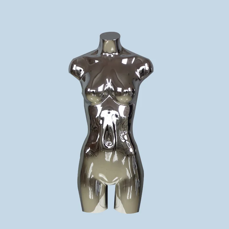 High Quality Female Posing Mannequin And Plastic Half Body Torso Female Mannequins In Clothing