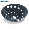 Modern design round shape single hole colourful sink glass for bathroom price