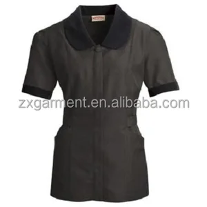 Mens housekeeping shirts OEM manufacturer reception hotel uniform for front desk staff Mens housekeeping shirts OEM manufacturer reception hotel uniform for front desk staff