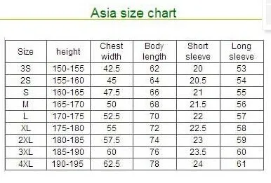 Polo Shirt Men S Size Chart