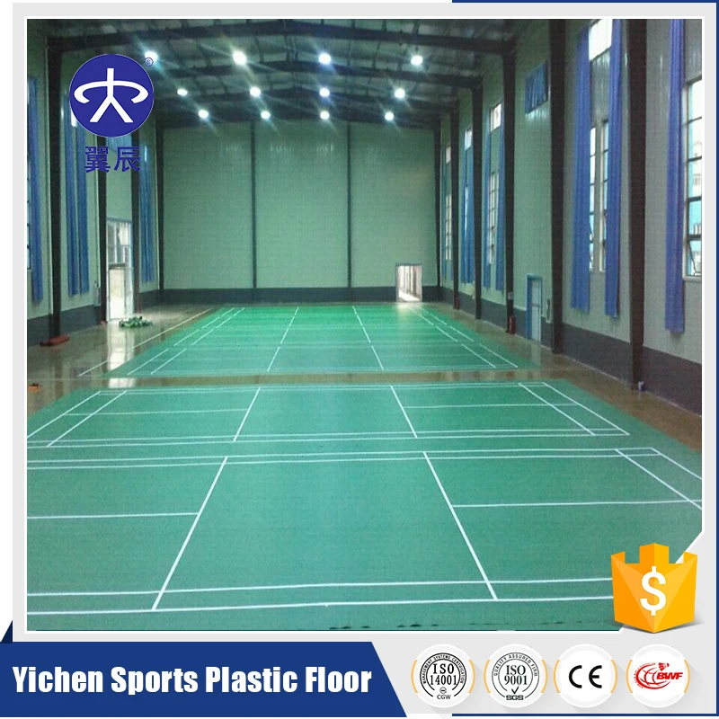 Low-cost Synthetic Badminton Court Flooring - Buy Synthetic ...