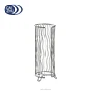 Better Living Products Metal Chrome Wave Wire Toilet Tissue Roll Paper Holder