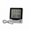Digital LCD Display Indoor Outdoor Thermometer Hygrometer with Max Min Record and Clear Function in ABS Material