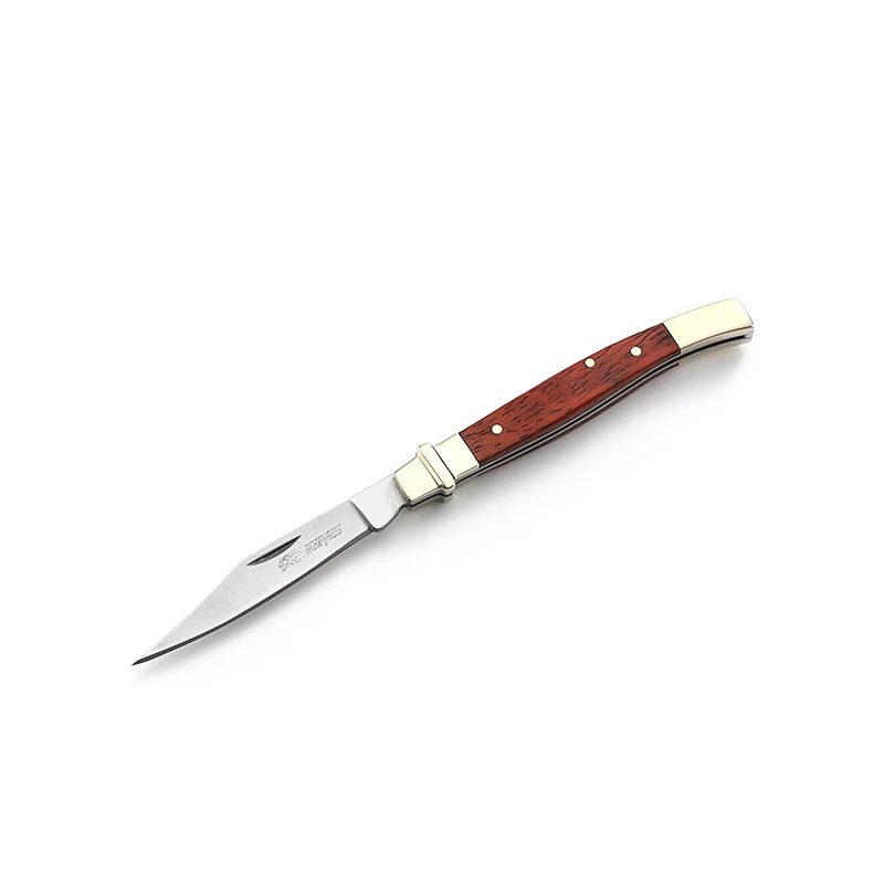 Sr118a Mini Pocket Knife Small Camping Hunting Steel Blade Foldable