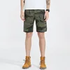 Spring Winter Slim Straight Men Casual Short Pants Cotton Man Army Trousers