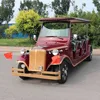 CE approved 2018 new model 12 seats Electric vintage cars sightseeing bus for sale