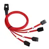 Profesional Mini Standard SAS SFF-8087 36P 4 SATA 7P HDD Hard Drive Splitter Cable