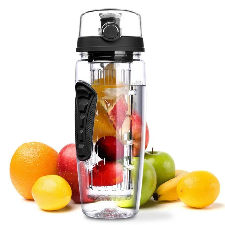 Water Infuser Bottle 32oz With Straw Fruit Infuser Water Bottle Buy