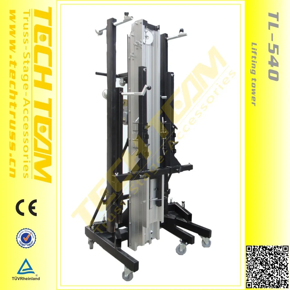 Sspeaker Lift Truss System Lifting Tower Hang Speaker Maxi Lifting Height 5.4m Buy Speaker