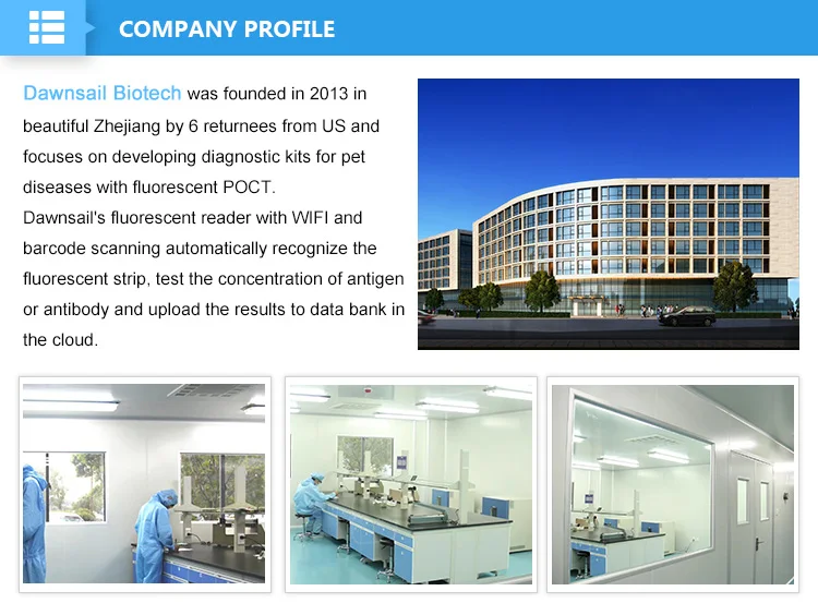 fluorescent Canine D-Dimer test kit