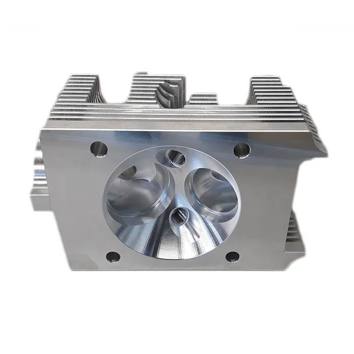 4 axis custom cnc machined engine titanium or aluminum billet piston