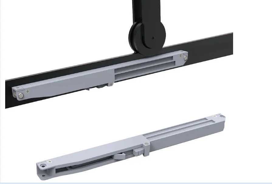 Cierre Suave Negro Antiguo Granero Deslizante Hardware De La Puerta De