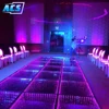 Disco nightclub bar mirror abyss 3d dance floor waterproof ip 65 glass dance /dance floor led white black