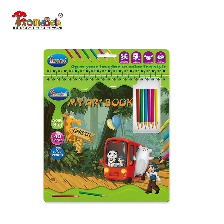 Wholesale Coloring Kids Magic Custom Art Printing Painting Book Buy