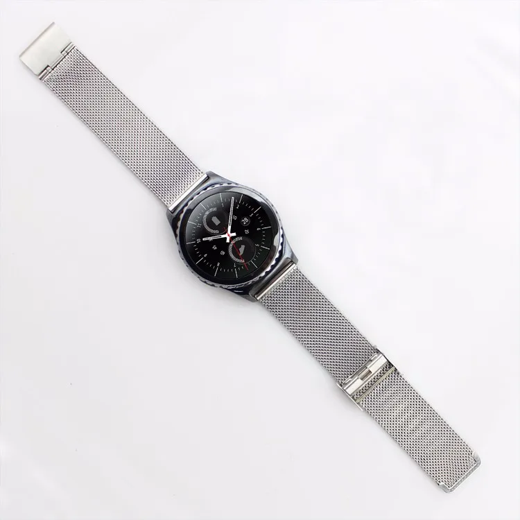 graphite milanese loop 44mm