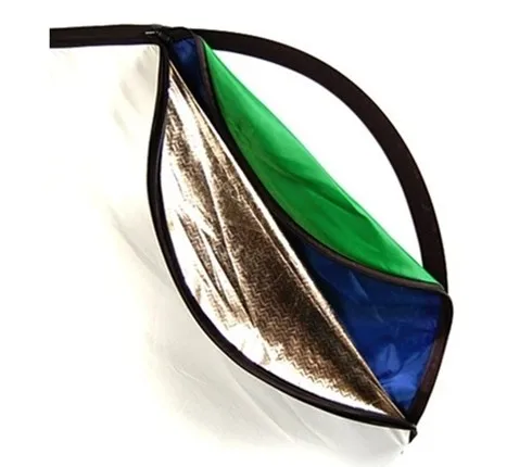 便携式摄影工作室太阳反射器多可折叠 80厘米 7 合 1 光反射器光盘