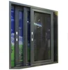 Fancy aluminum sliding window with mosquito screen, China factory direct supply standard sliding window size french aluminum win