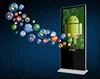 65inch floor stand touch display advertising media digital signage player