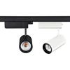 HH41 Adjustable Brass Retail Black 2700K 3000K 5000K Mini Fixture Euro Movable 25W 30W Focus Mounted Led Track Light
