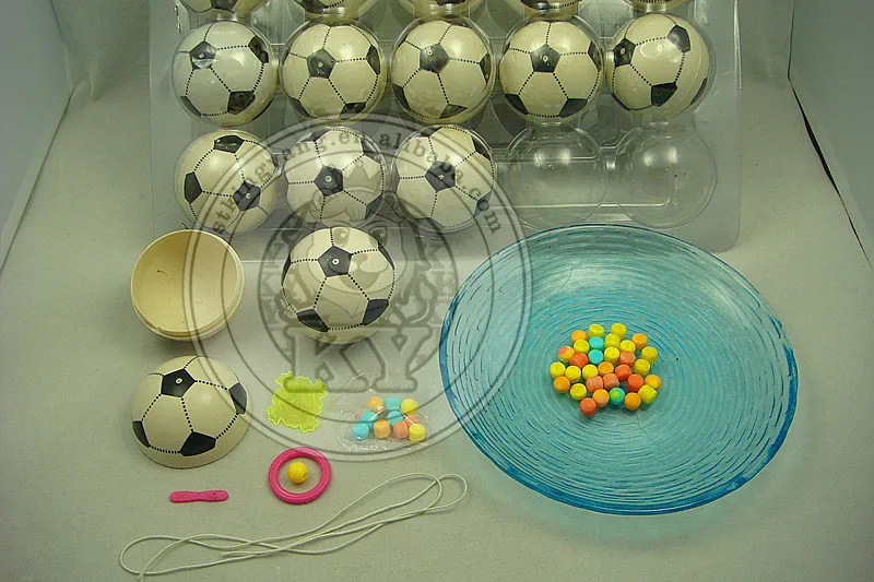 Magic Surprise Football Toy Candy With Pegtop And Small Toy Buy