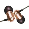 Wholesale sport noise cancelling mini in ear micro wired earphone headphone deep bass metal earphone