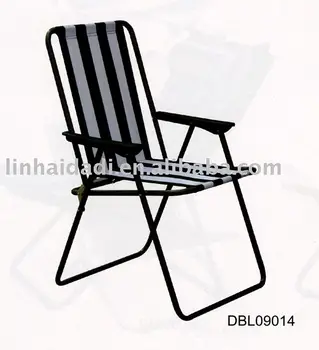 Metal Spring Folding Beach Chair Fold Up Metal Spring Folding Beach Chair Fold Up
