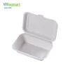 Food Grade Lunch Box Recycle Biodegradable Take Away Paper Pulp Packaging Container