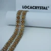 LOCACRYSTAL Brand Good Quality Jewelry Supplies Hotfix Rhinestone Chain Bridal Beaded Trims