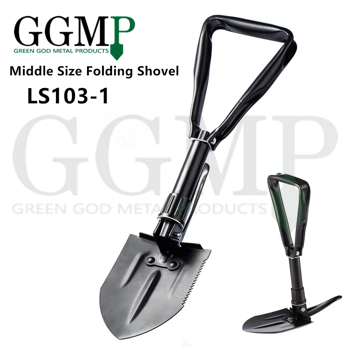 foldable spade