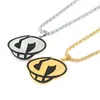 Pokemon Sun and Moon Team Skull Grunt Pendant Large Pendant Game Cosplay Hip hop/Steampunk Long Necklace