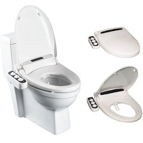 Dual Selfcleaning Nozzle Bidet Toilet Seat,Fresh And Warm Water Bidet