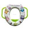 Colorful Designs and Handle Soft Potty Training Toilet Potty Seat with Handles for Baby Boys and Girls