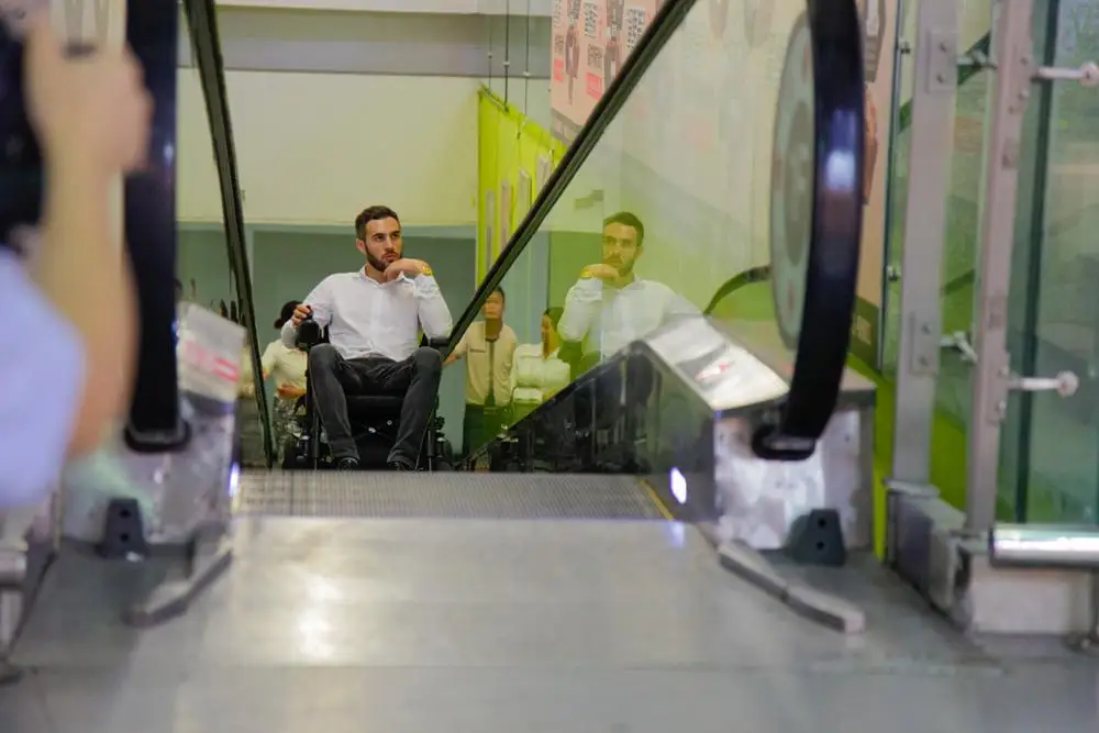 Aluminum Lightweight Foldable electric wheelchair price in pakistan