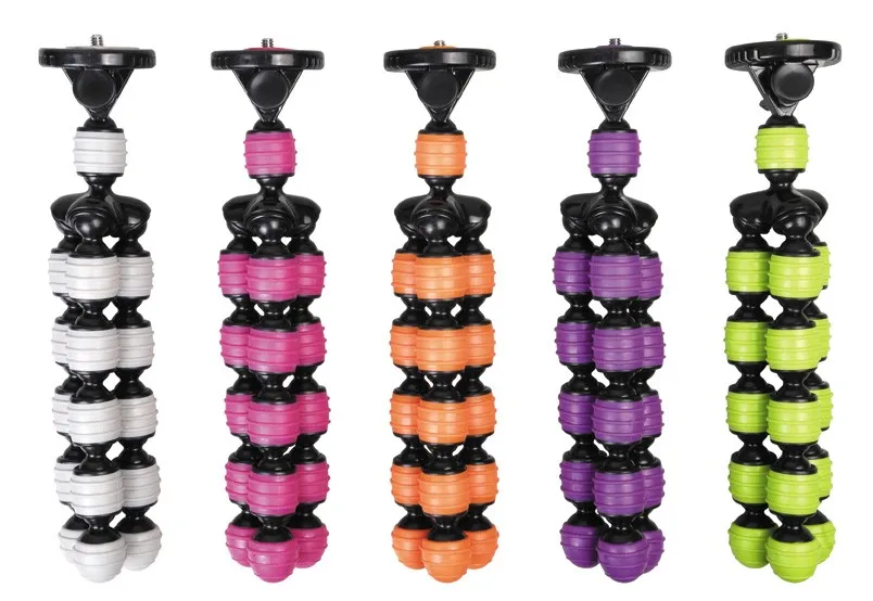 Mini Universale Octopus Gamba Stile Portatile e Regolabile Treppiede Flessibile Stand con Clip Staffa di Supporto Del Supporto Del Basamento Commercio all'ingrosso, produttore, produzione