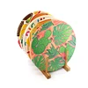 2019 life healthy customized decal bamboo fiber dinner dishes plate